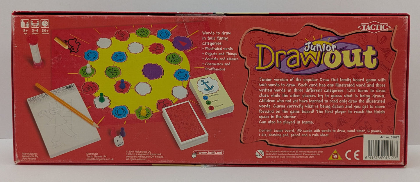 Whether you’re drawing animals, objects, or characters, Draw Out Junior (2007) delivers endless entertainment.