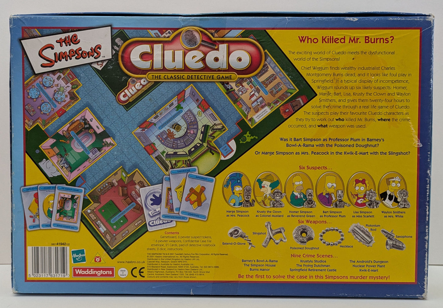 Why Fans Still Love The Simpsons Cluedo (2001)