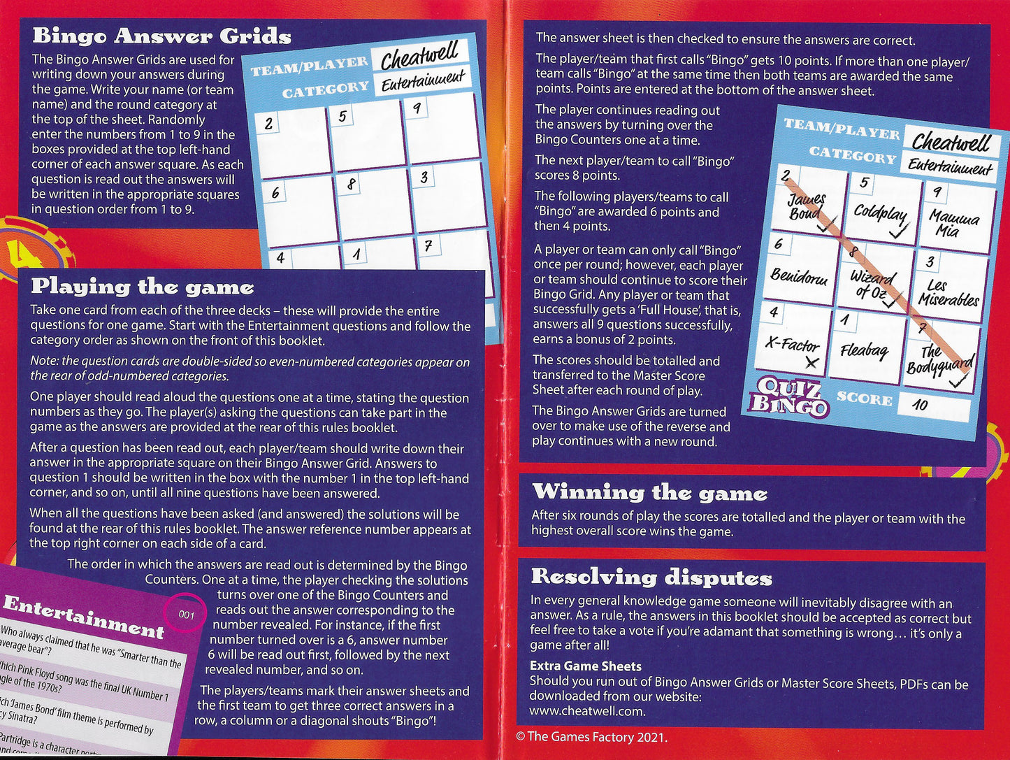 With categories from History to Entertainment, Quiz Bingo (2021) is a brilliant way to mix learning and laughter.