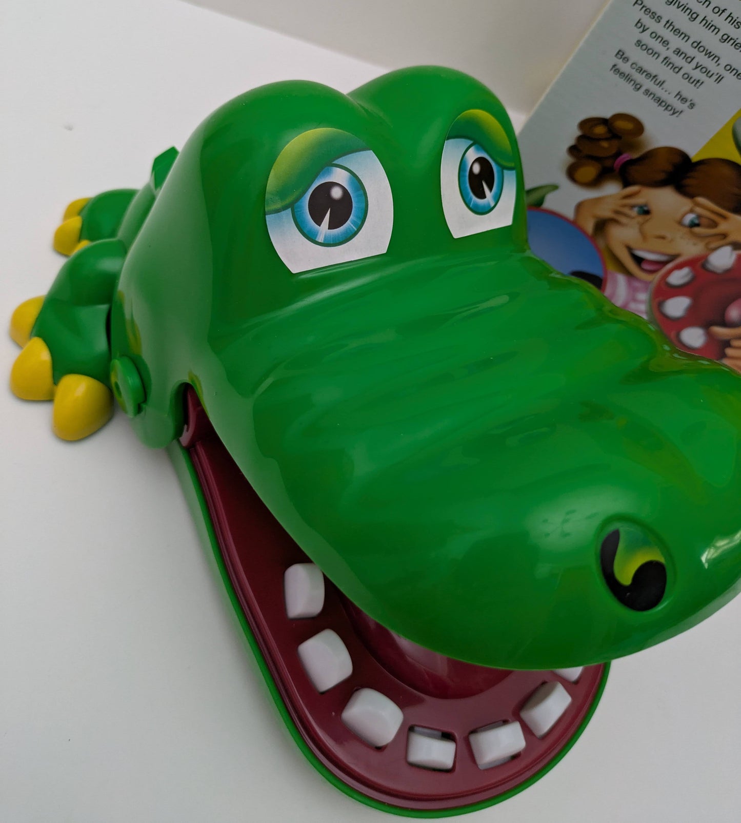 With one wrong press, Crocodile Dentist (2011) could have you chomped out of the game!
