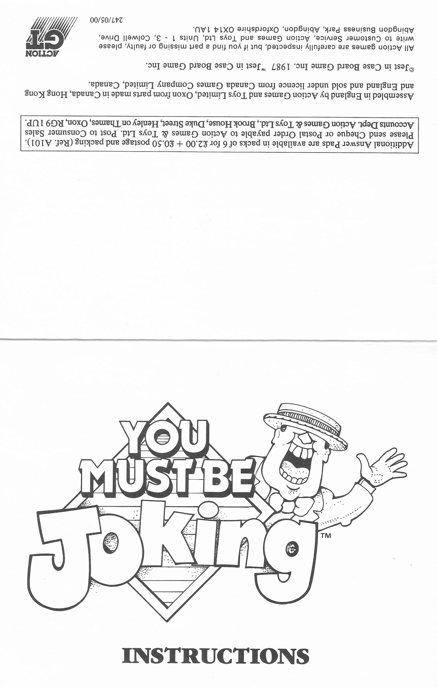 You Must Be Joking (1987) Rules – How to Play This Comedy Classic