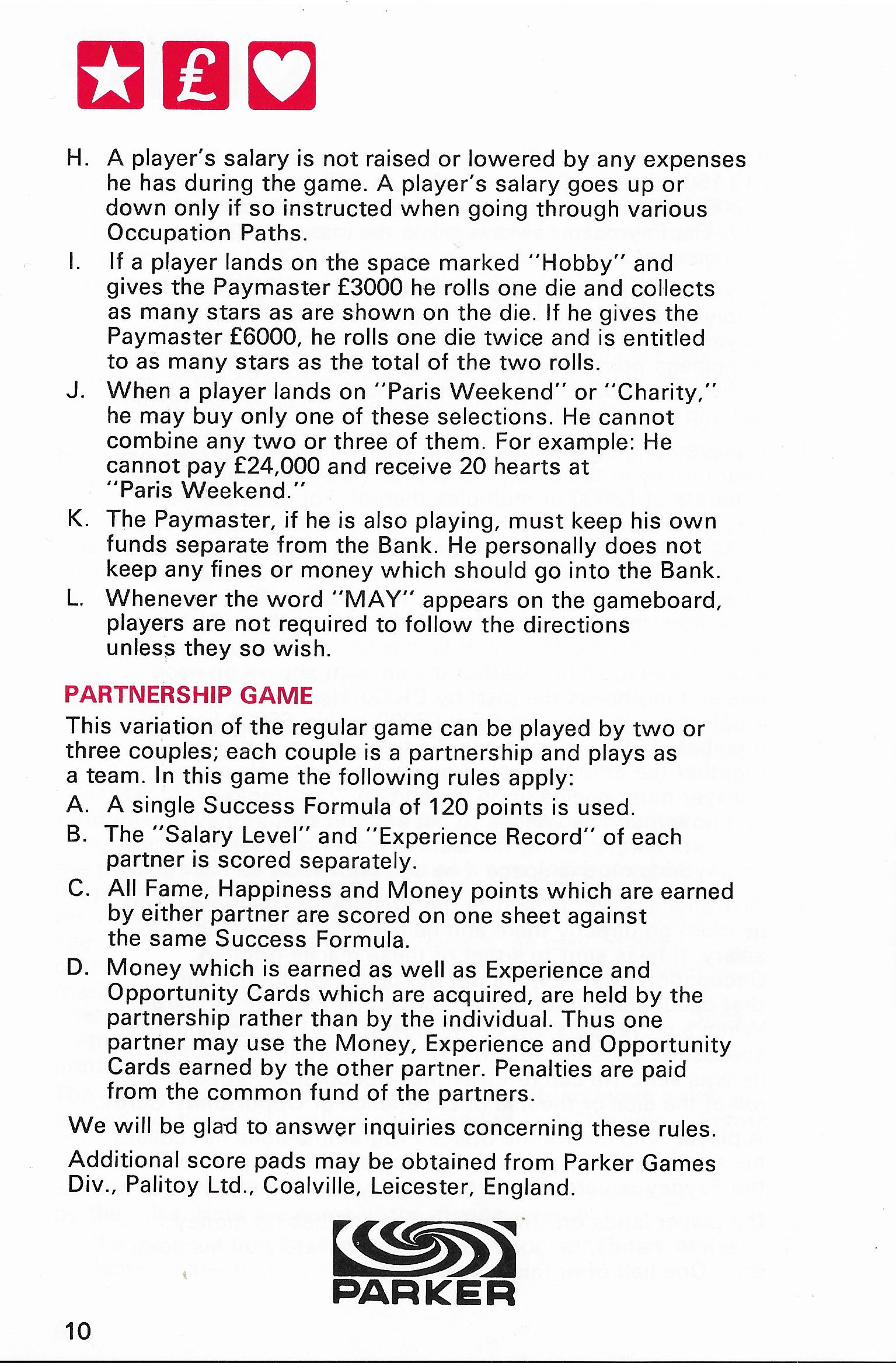 1971 Parker Brothers Classic is a Timeless Game of Goals and Growth