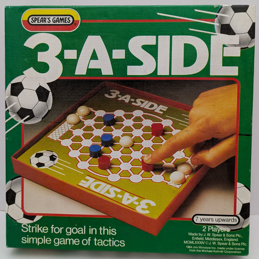 3-A-Side (1984) – A Fast-Paced Two-Player Goal-Scoring Game