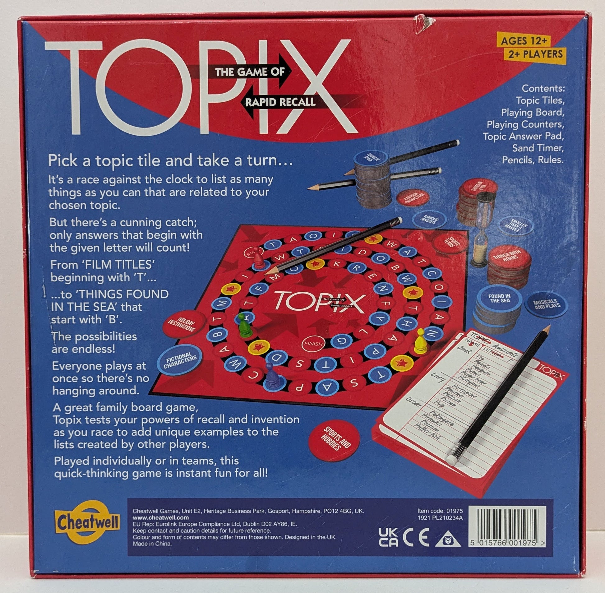A quick-thinking party favourite – Topix (2020)