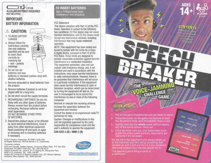 Add some chaos to your next gathering with Speech Breaker (2017) – the game that messes with your speech in real time.