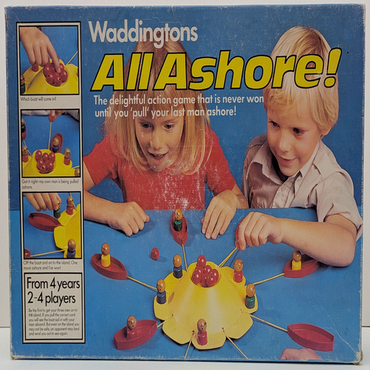 All Ashore (1980) – A Classic Game of Boats, Luck and Logic