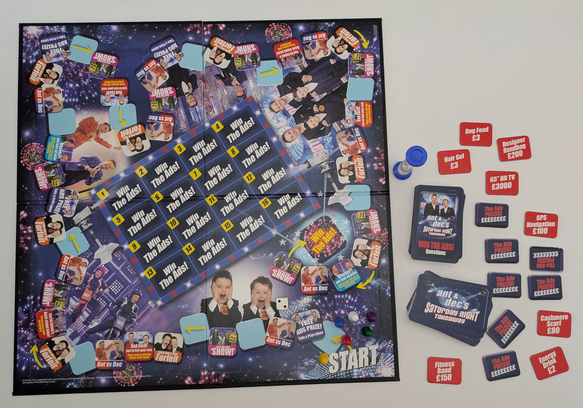 Ant & Dec’s Saturday Night Takeaway The Board Game (2016) – Bring the TV Show to Your Table