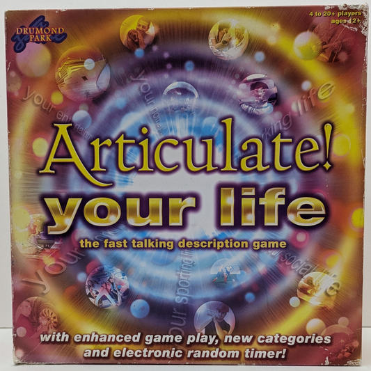 Articulate Your Life Board Game (2011) – Fast Talking Family Fun