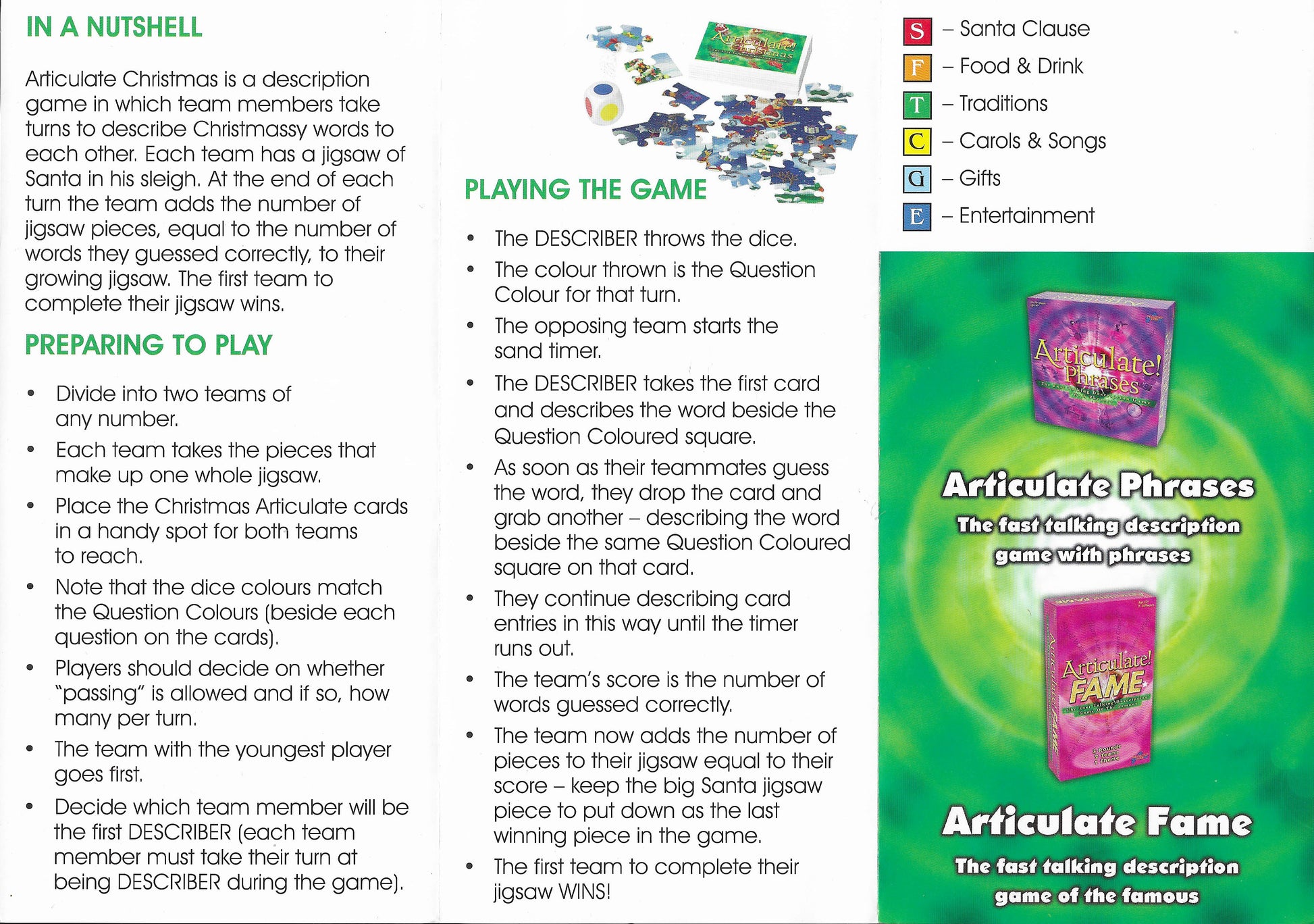 Articulate Christmas (2020) Game Rules – A Guide to Playing and Winning