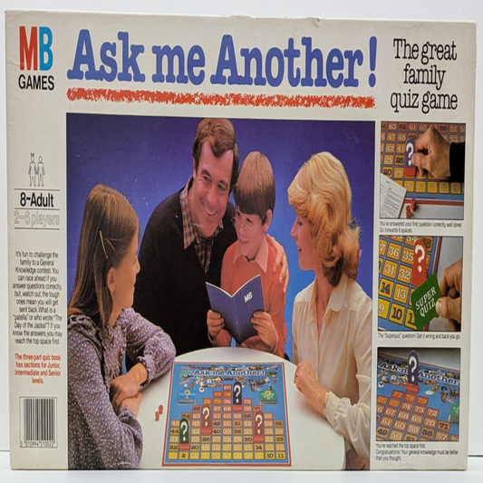 Ask Me Another (1983) – Classic Trivia Board Game