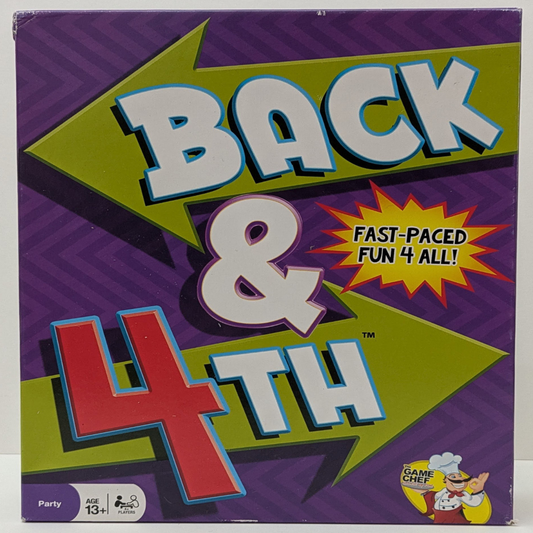 Back & 4th (2016) – Fast-Paced Party Game of Quick Thinking