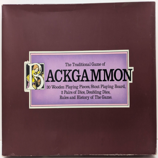 Backgammon (1975) – The Classic Game of Strategy and Chance