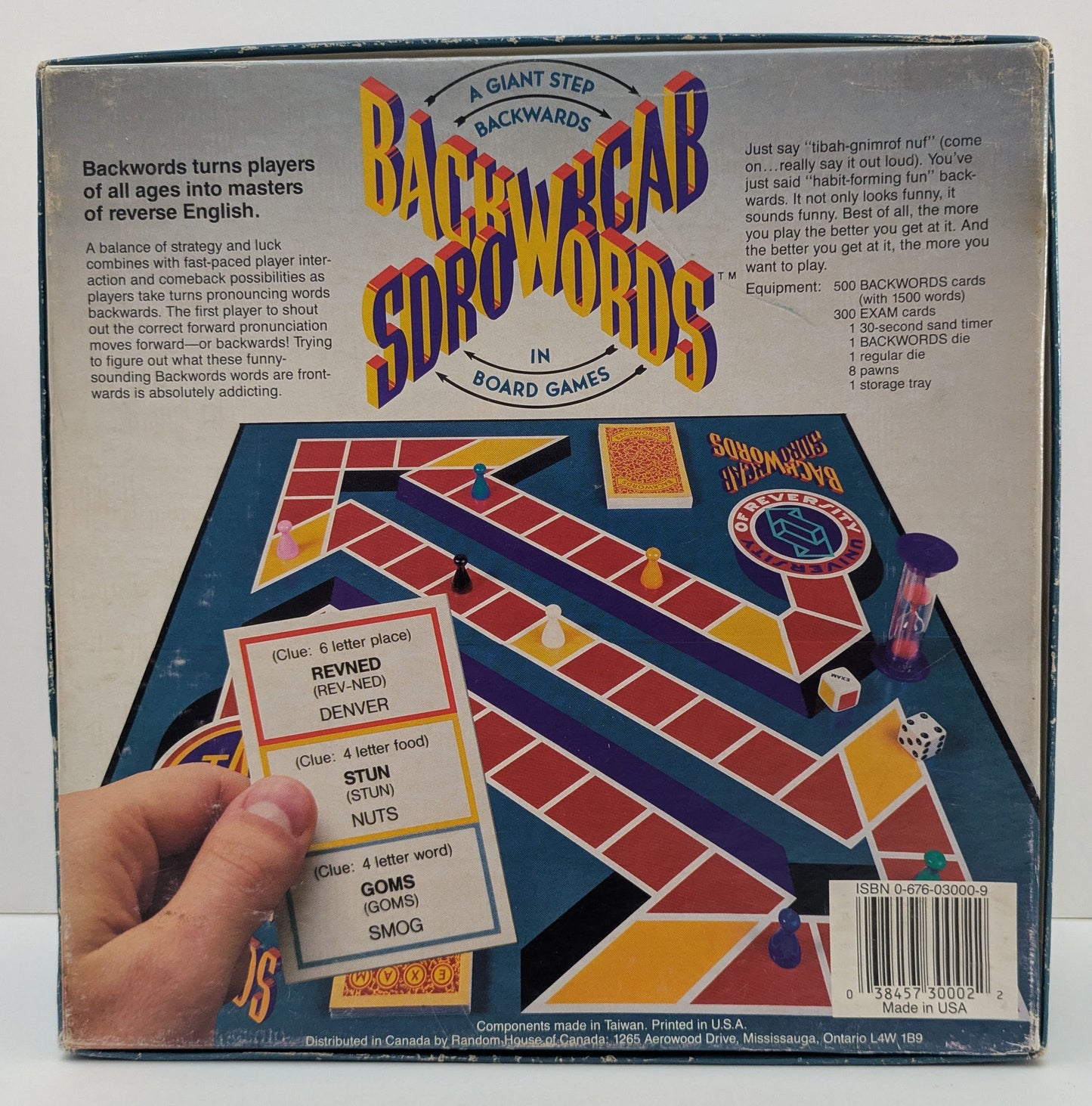 Backwords 1988 is perfect for groups who want something totally different for game night.