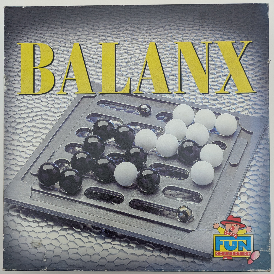 Balanx (1993) – A Clever Two-Player Game of Balance, Strategy and Marble Moves