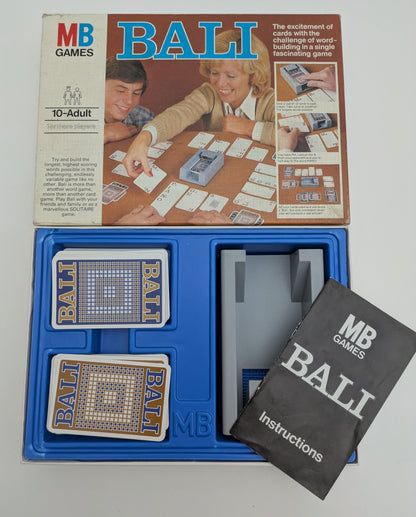 Bali (1978) is a clever little word game that really gets your brain ticking.