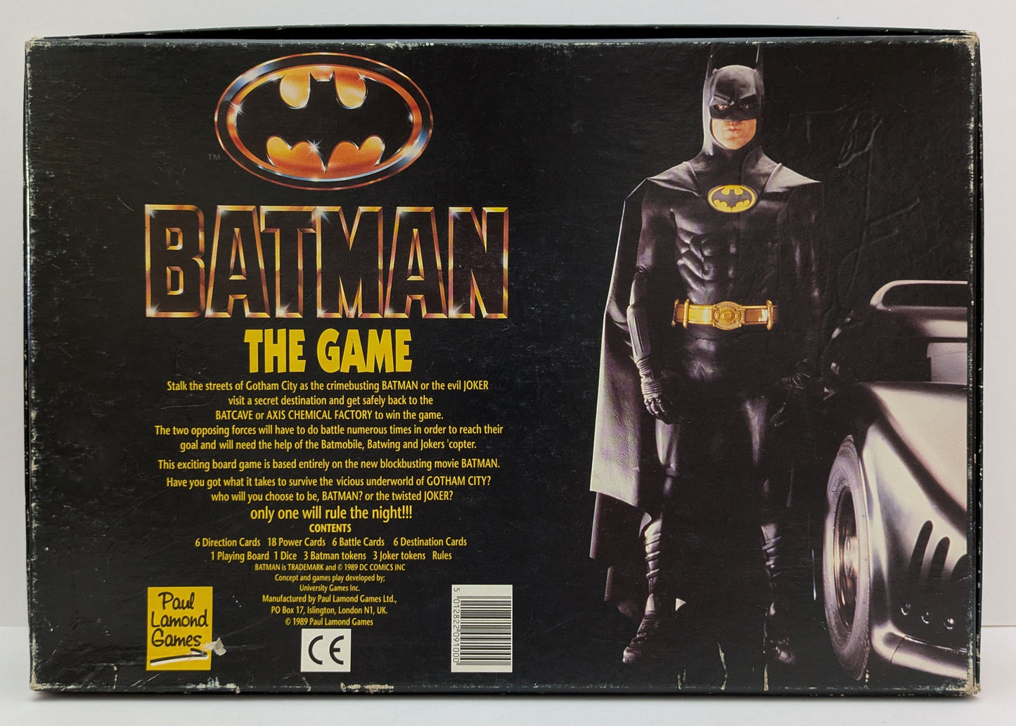 Batman (1989) includes direct battles between Batman and Joker characters.