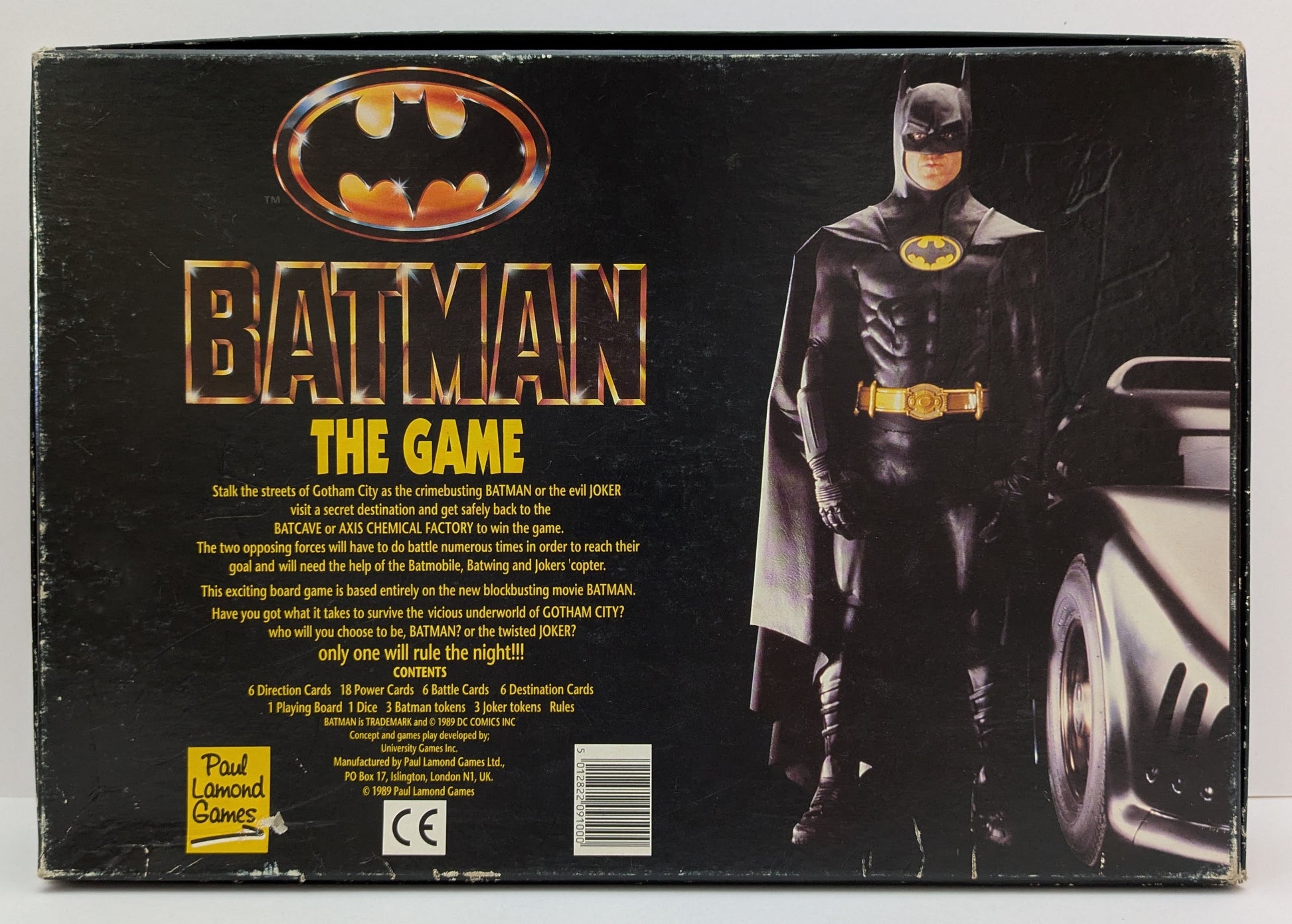 Batman (1989) includes direct battles between Batman and Joker characters.