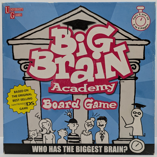 Big Brain Academy Board Game (2007) – Fast-Paced Brain Challenge for All Ages