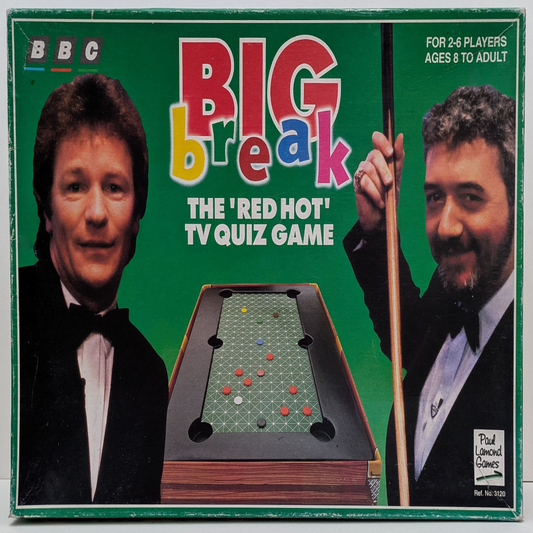 Big Break (1991) Board Game – Quiz and Snooker Fun
