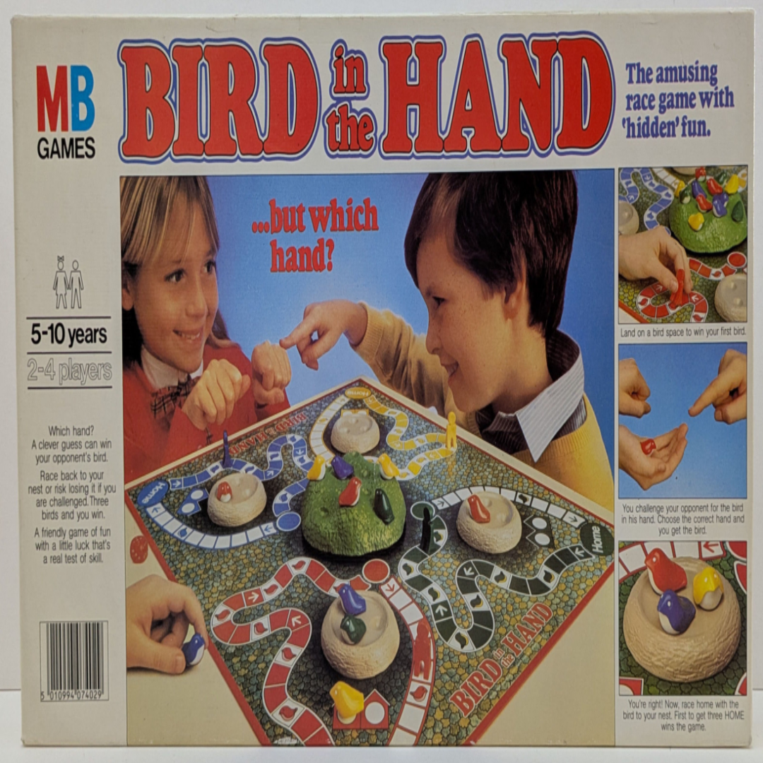 Bird in the Hand (1984) – A Light Family Game with Birds, Dice & Challenges