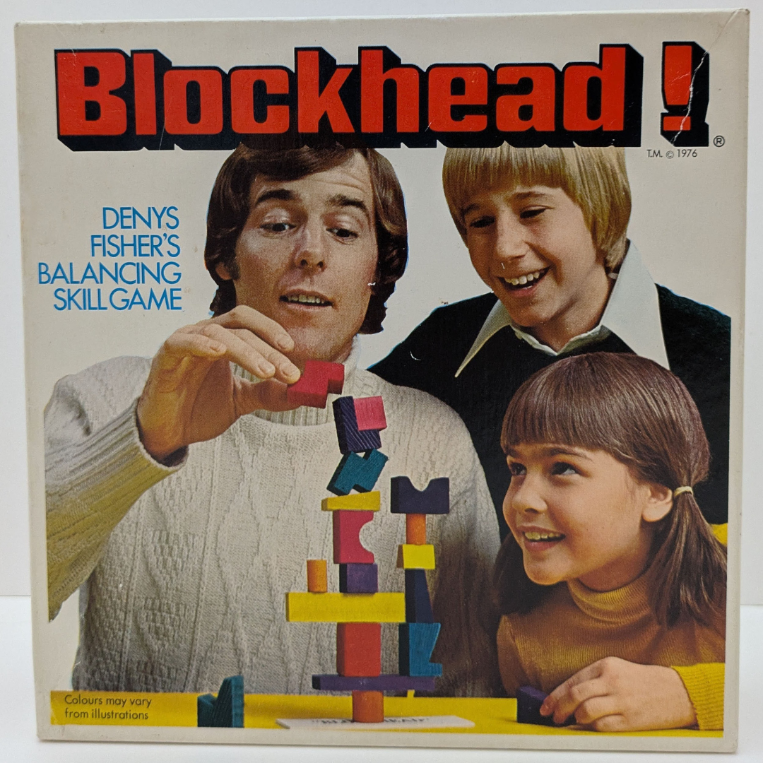 Blockhead (1976) – Classic Stacking Game of Balance and Fun – GamesUnite