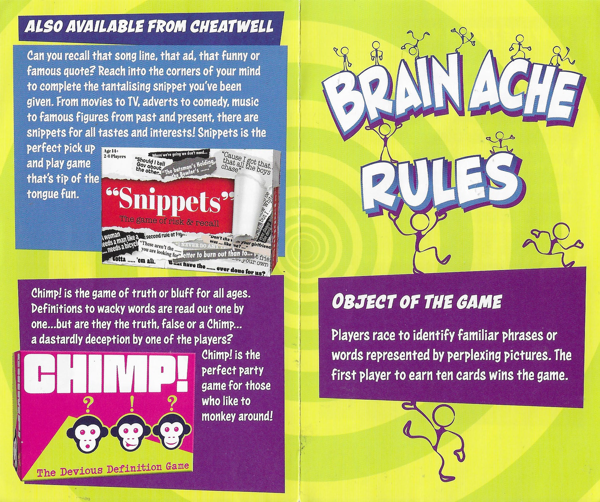 Brain Ache (2022) Rules – Learn How to Play the Fast-Paced Puzzle Card Game