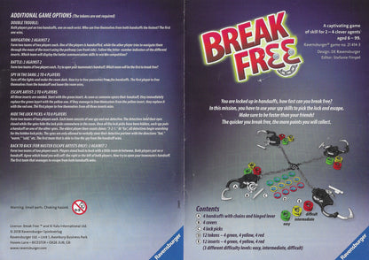 Break Free (2018) brings action, puzzles and teamwork to your table.