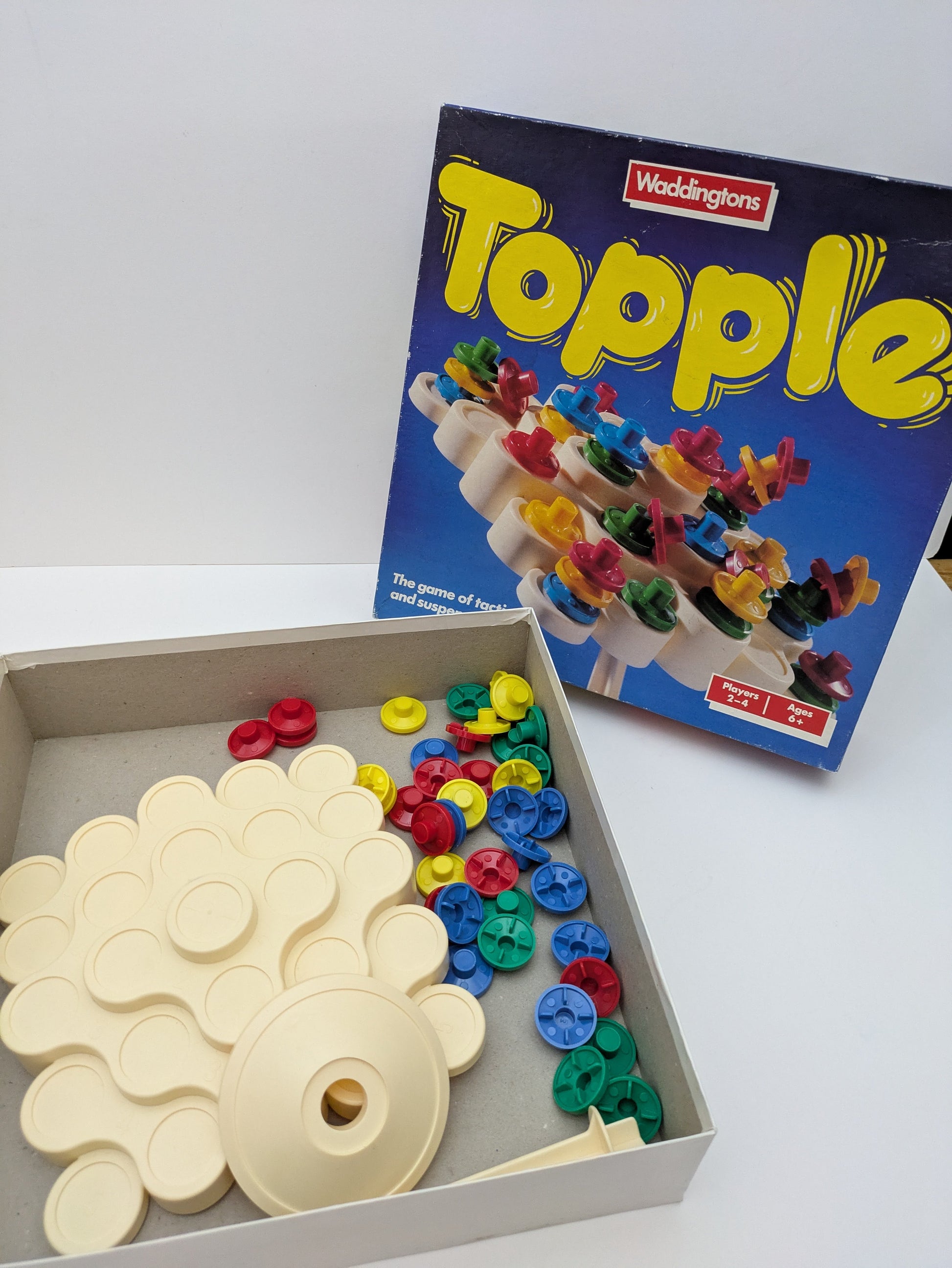 Bring Back the Excitement with Topple (1989) Board Game Nights