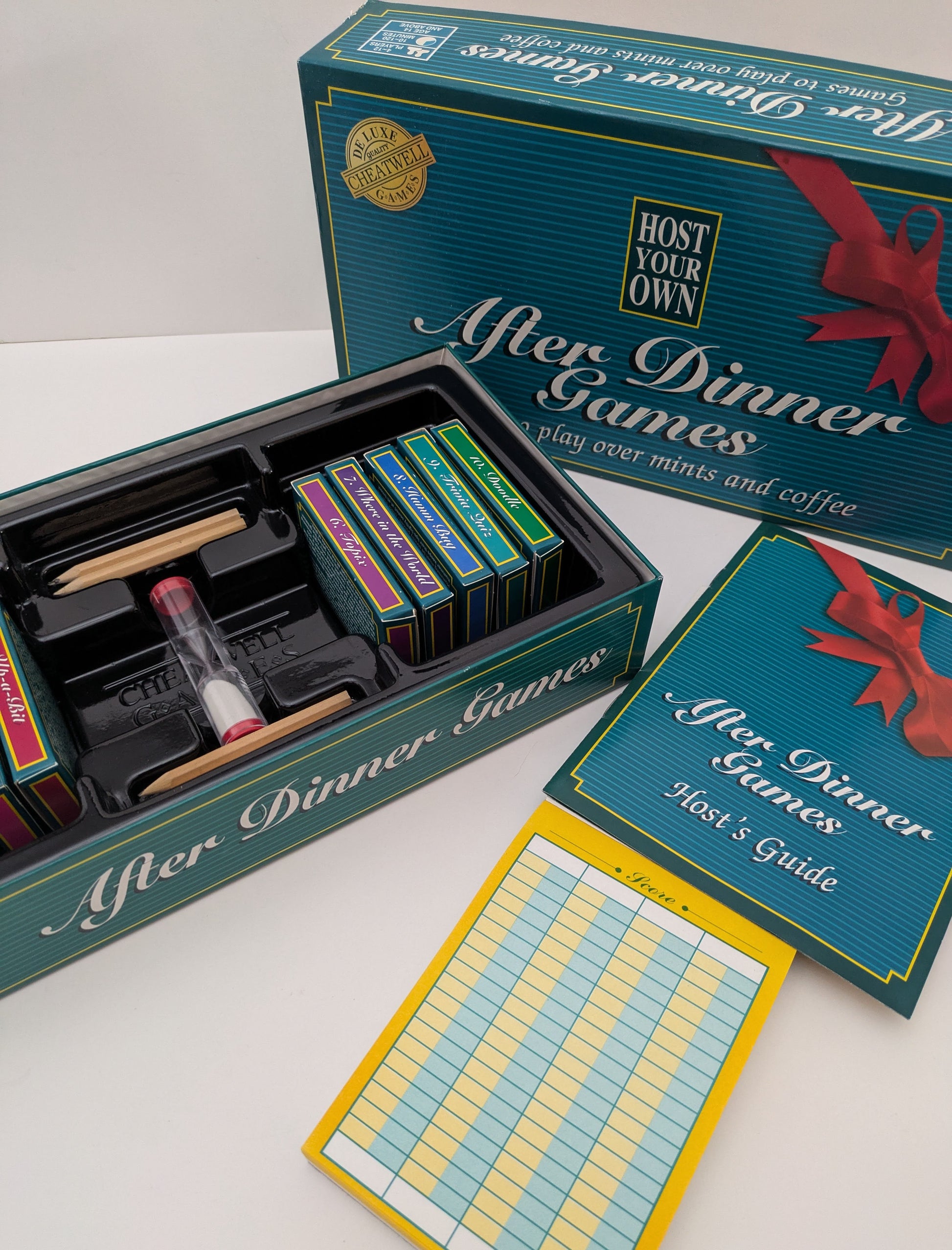 Bring laughter to the table with Host Your Own – After Dinner Games (1997) – the ultimate party night companion.