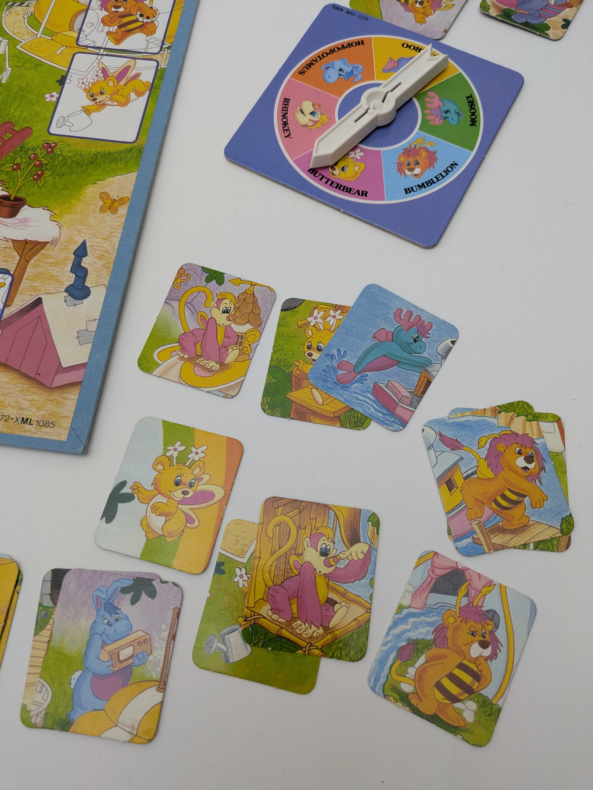 Bring the magic of the '80s home with The Wuzzles Lotto Game (1985), a playful twist on traditional lotto.