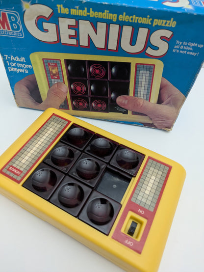 Can You Solve Genius (1981) Light Up All 8 Tiles to Win the Game!
