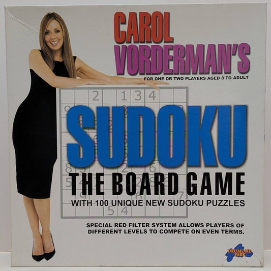 Carol Vorderman’s Sudoku (2005) – The Classic Number Puzzle Turned Board Game