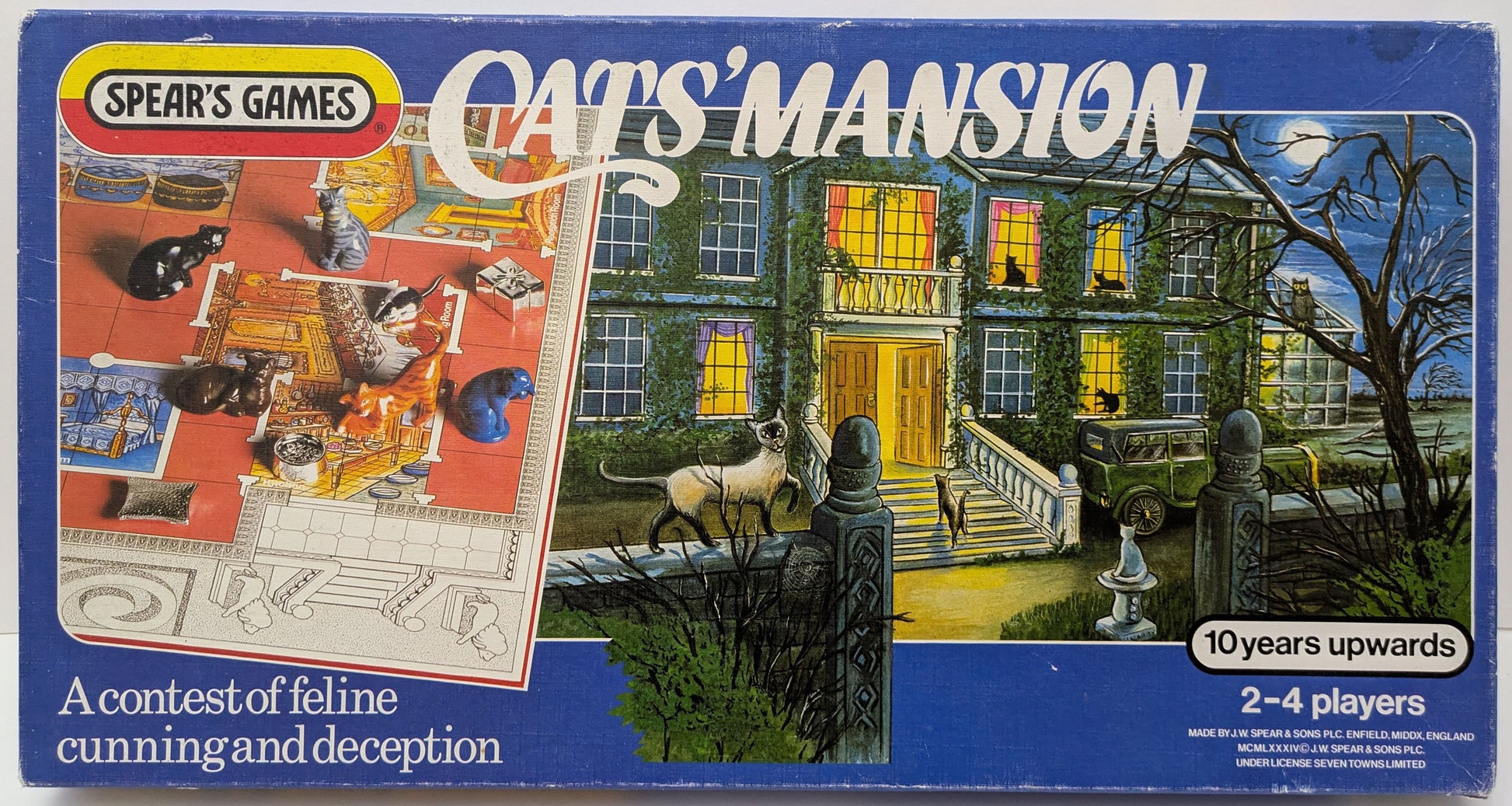 Cats’ Mansion (1984) isn’t just about cats—it’s about who’s the smartest one in the room.