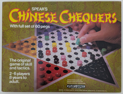 Chinese Checkers (1982) – A Vintage Board Game for 2 to 6 Players