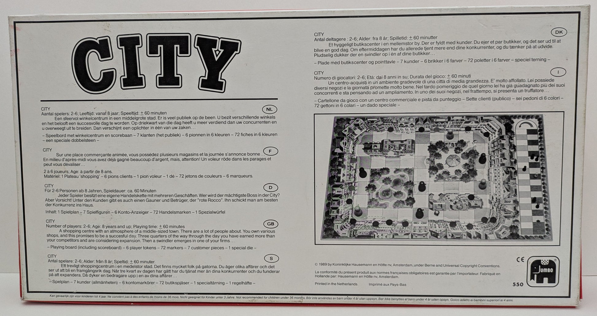 City (1989) – fun, competition, and business strategy for families.