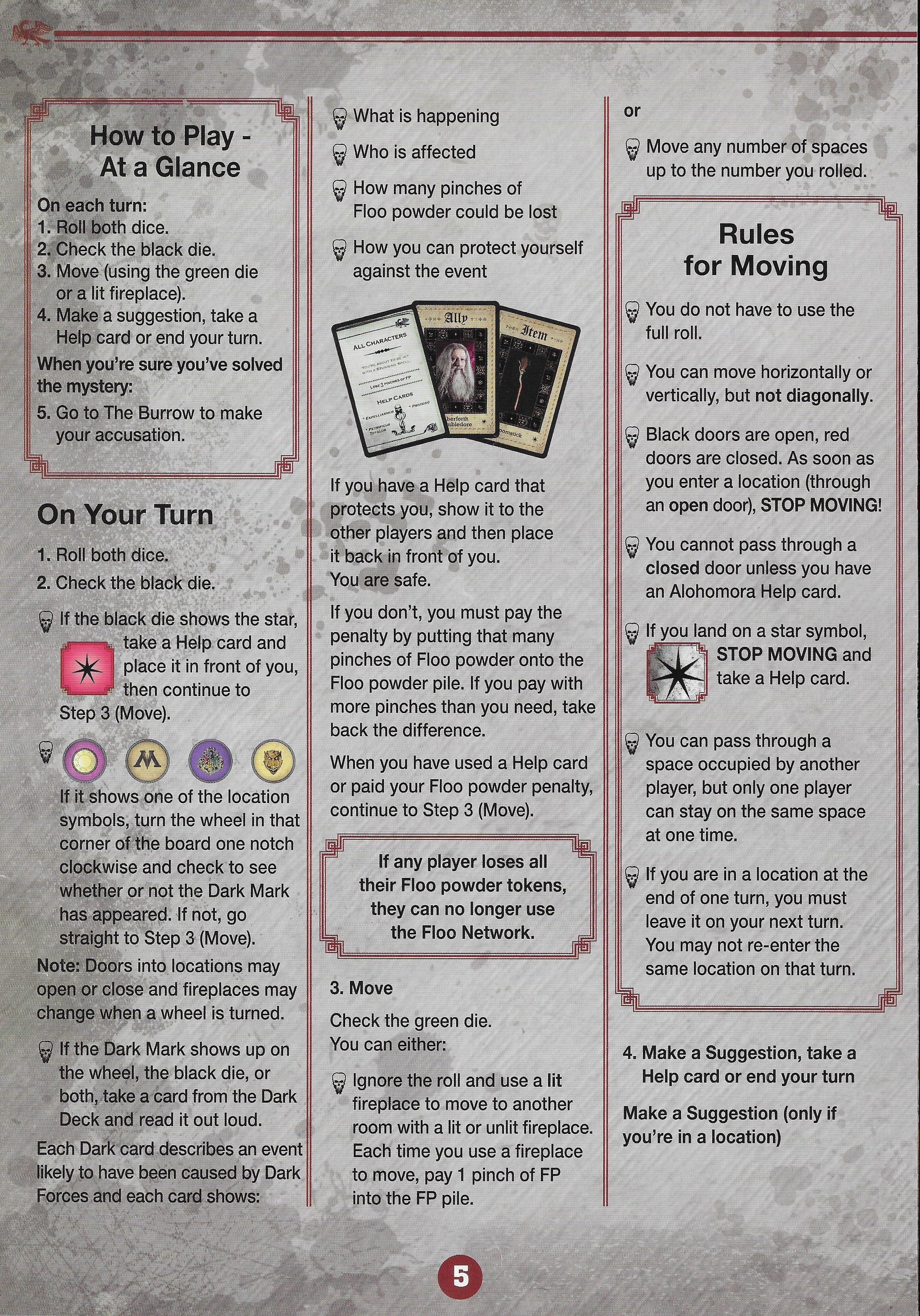 Cluedo Harry Potter (2019) Instructions – Learn the Game Quickly