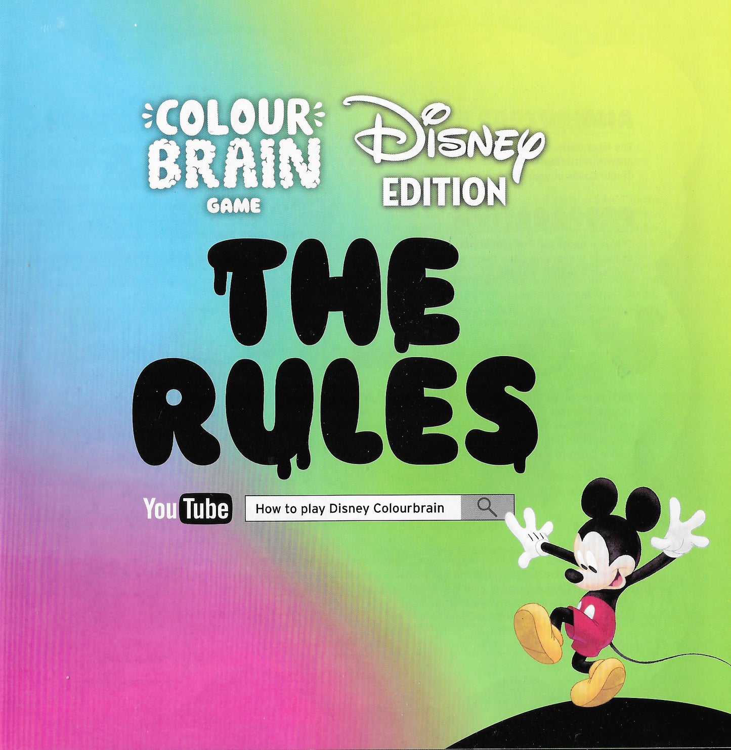 Colour Brain – Disney (2019) rules explained for quick and easy play