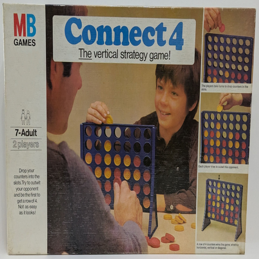 Connect 4 (1984) – The Original Game of Strategy and Suspense