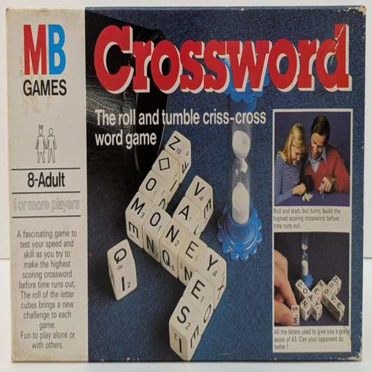 Crossword (1978) – Vintage Word Game of Letter Cubes