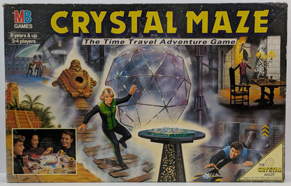 Crystal Maze (1991) creates a sense of adventure as players explore different themed zones and aim for the final round.
