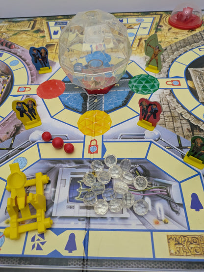 Crystal Maze (1991) is based on the popular TV challenge concept and focuses on skill, problem-solving, and quick thinking.