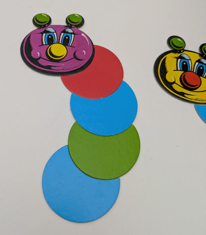 Curly Caterpillars (1989) is full of surprises as players race to build the longest caterpillar.