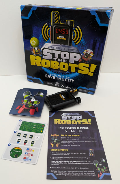 Cut the Right Wire or Lose the Mission in Stop the Robots! (2021) – A High-Energy Game of Clues and Colours