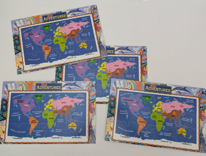 Discover the fun of Atlas Adventures (1996) as you collect puzzle pieces to complete your map and test your knowledge.