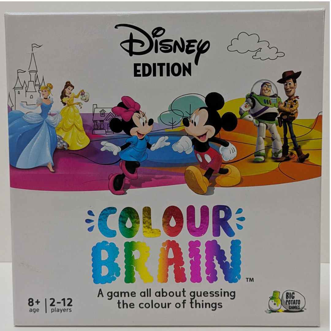 Disney Colour Brain (2019) board game of colours and trivia