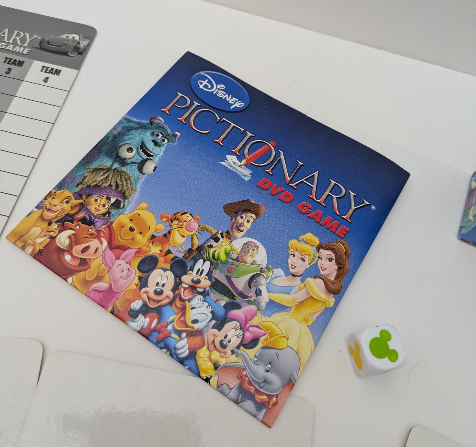 Disney Pictionary DVD (2007) – Sketch, Guess and Laugh Together