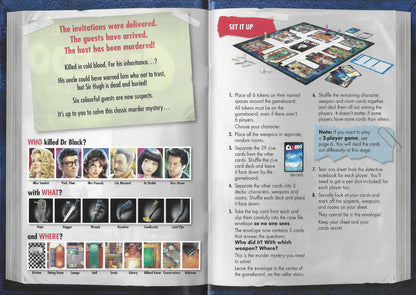 Dive into deduction with Cluedo (2012) – the timeless game of mystery and logic.