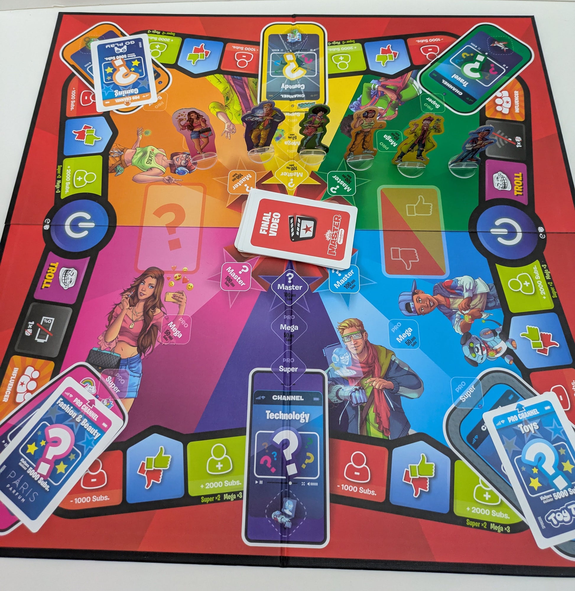 Dive into the digital world with Go Master YouTuber (2019) – the ultimate board game for future online stars!