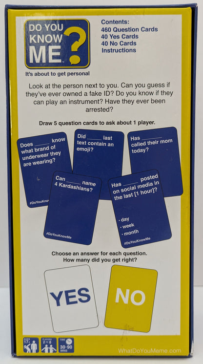 Do You Know Me (2019) – Rules and setup explained so you can start playing straight away.