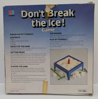 Don’t Break the Ice (1987) Rules of Play – How to Keep the Iceman Standing